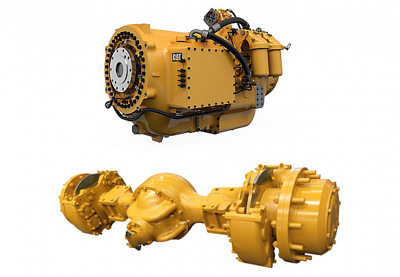 Узлы трансмиссии и ходовая часть Caterpillar